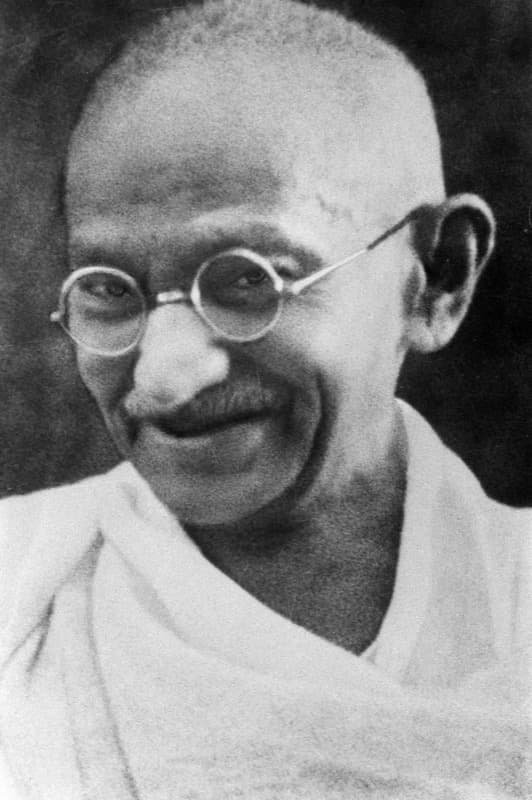 Portrait of Mahatma Gandhi